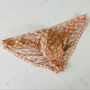 Extra low rise posing briefs